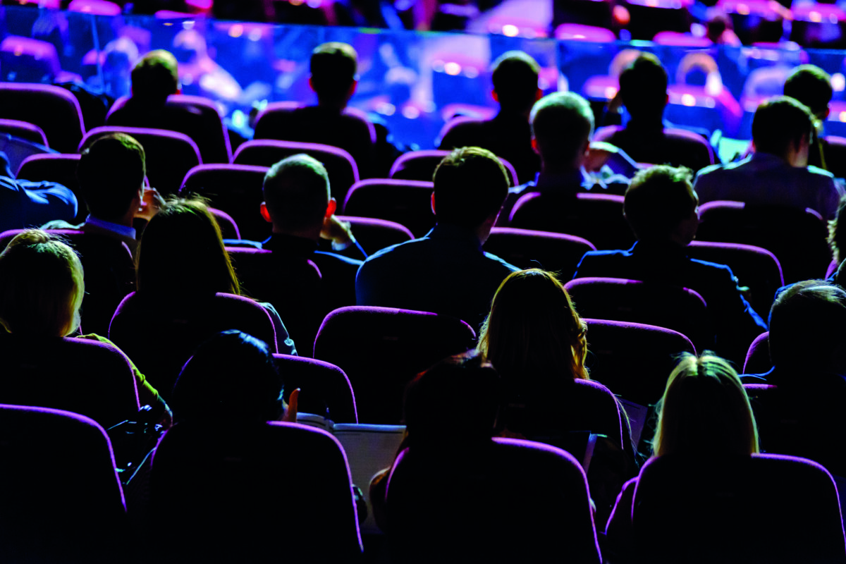 Audience,Listens,To,The,Speech,Of,The,Lecturer,In,The