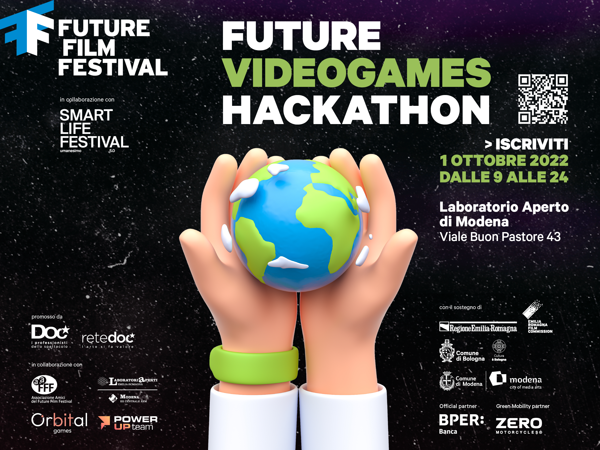 Locandina Future Videogames Hackathon