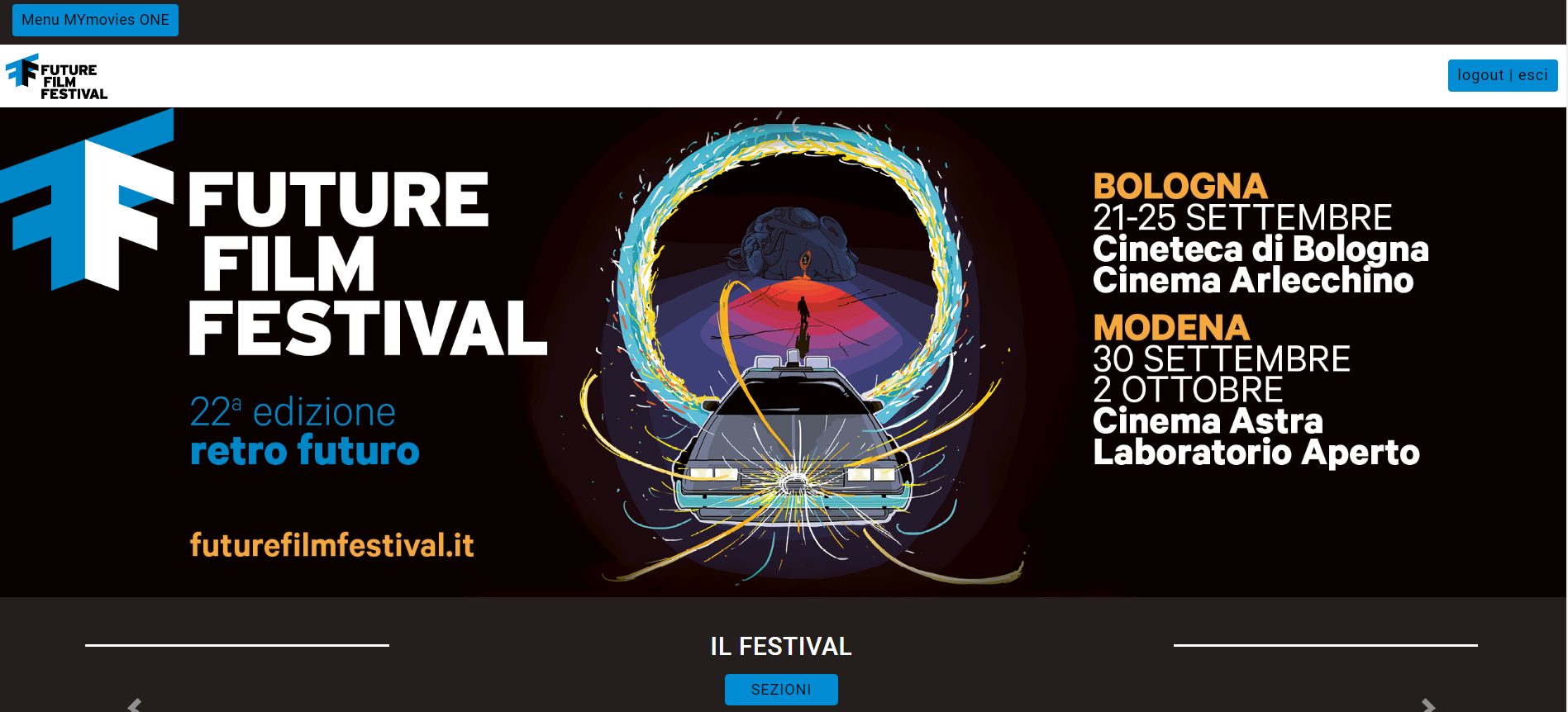 MyMovies.it, la sala online del Future Film Festival Future Film Festival