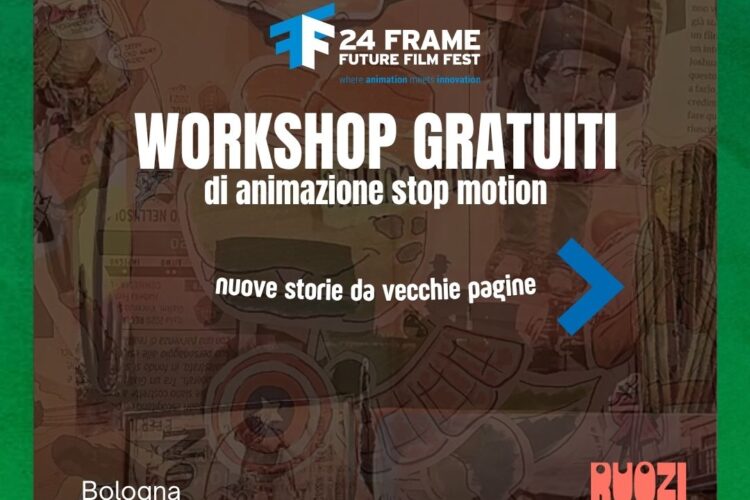 DUE WORKSHOP GRATUITI DI STOP MOTION